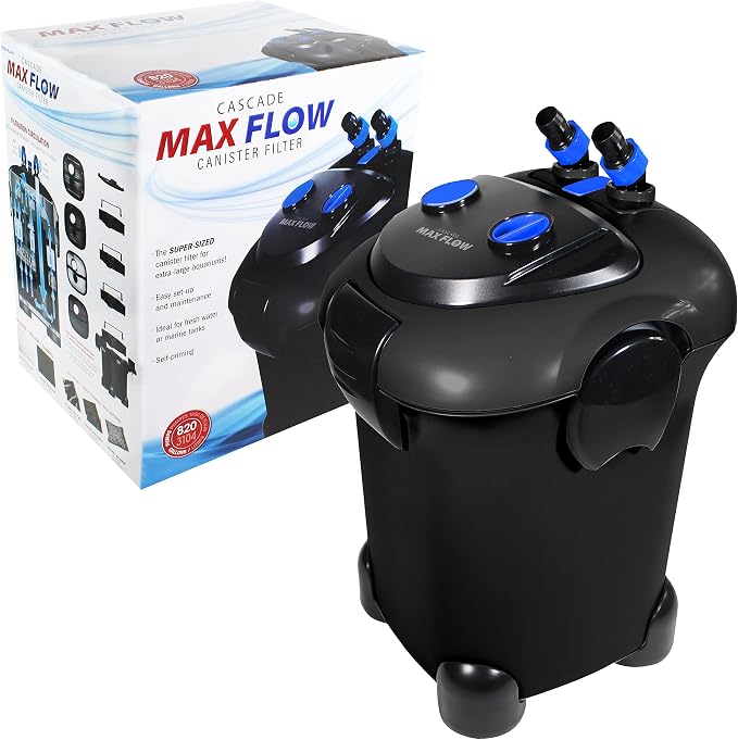 Penn-Plax Cascade Max Flow CMF1 Canister Filter, 820 GPH product image