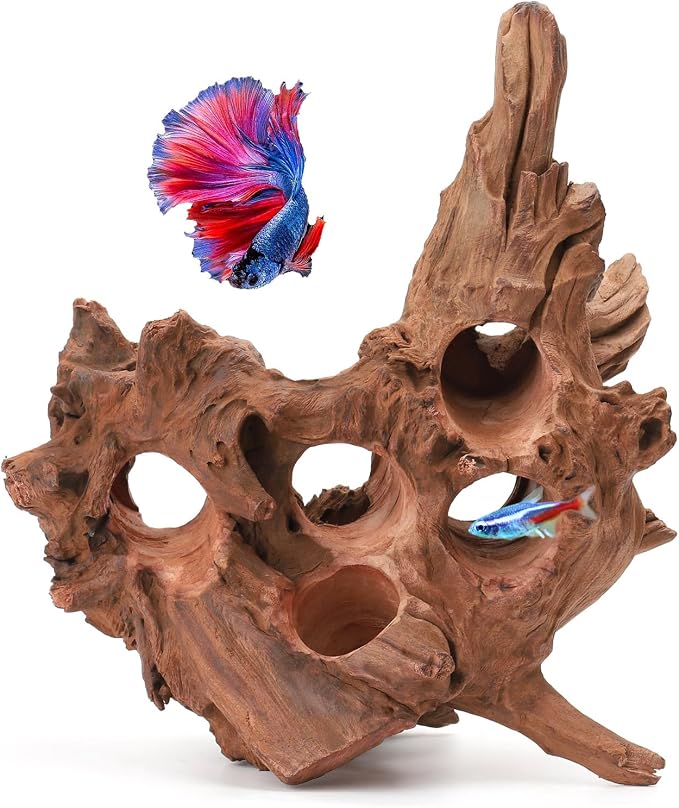 Hygger CO2 HC014 Porous Natural Aquarium Driftwood, 11-15 Inches product image