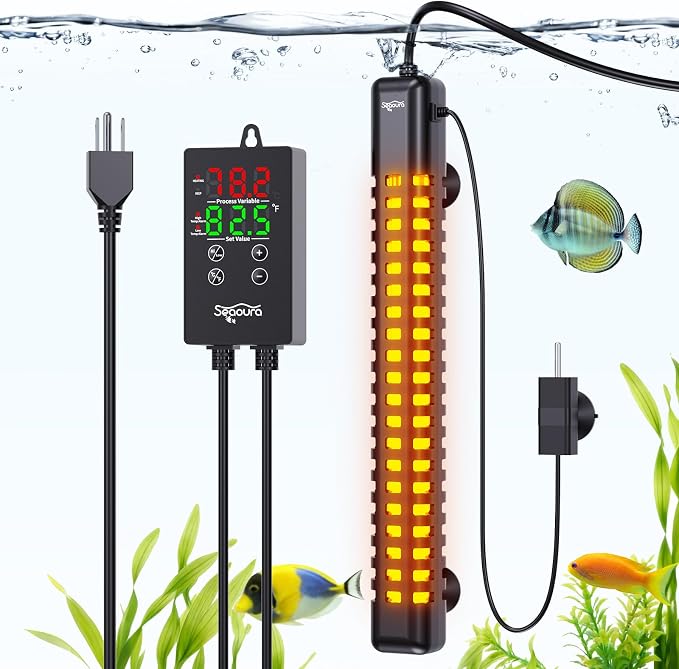SEAOURA SR-317 500W Aquarium Heater for 70-80 Gallon Tanks product image