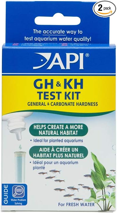 API GH & KH Freshwater Aquarium Test Kit, 2.5 oz product image