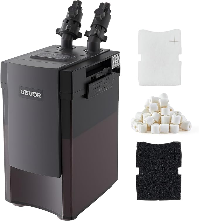 VEVOR 317 GPH Canister Filter for 75 to 100 Gallon Aquariums product image